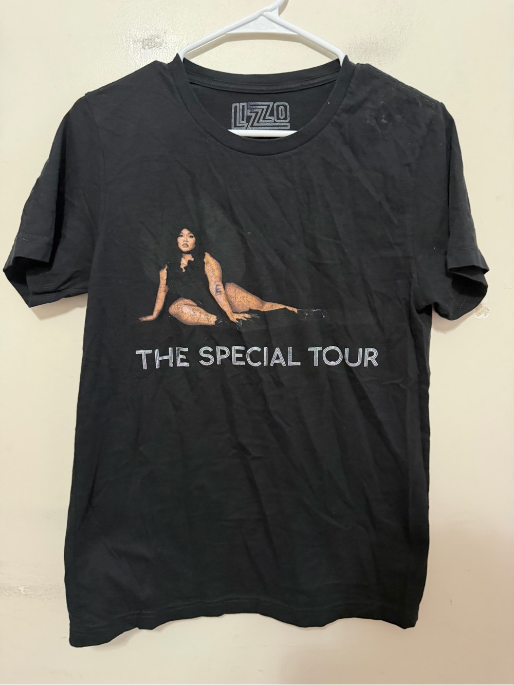 Lizzo The Special Tour Fall 2022 Graphic Concert T Shirt Black Size Medium